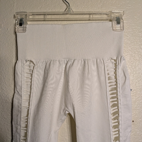 Nova Sport Size Small White High-Waisted Leggings - Picture 5 of 6